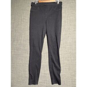 Spanx XL ladies tall & long slimming stretch black  pull on jeans/ jeggings